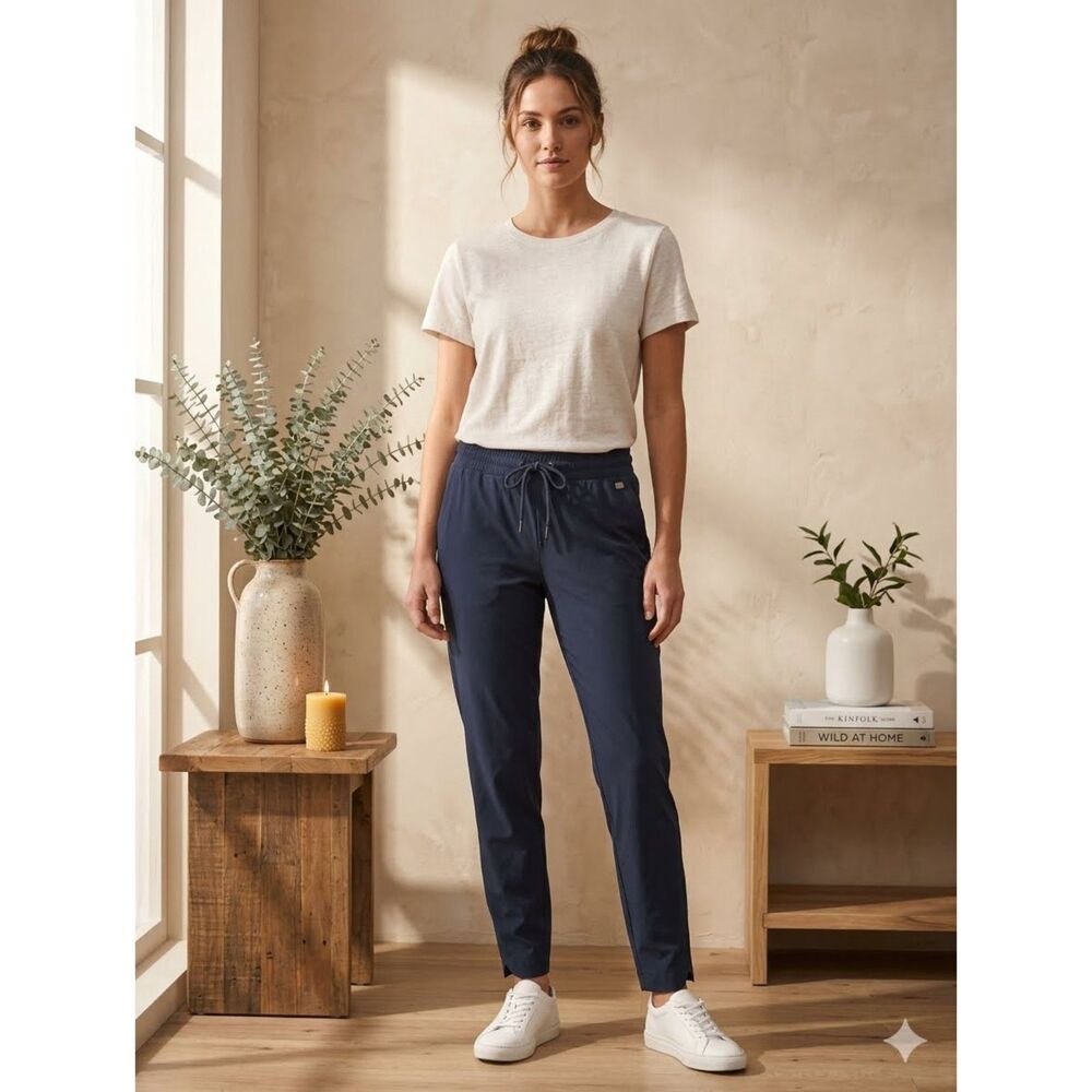 Helly Hansen Thalia Pants Womens S Blue Stretch Athleisure Hiking Travel